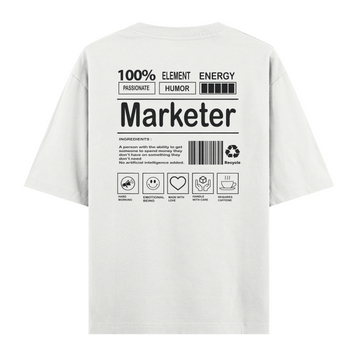 Marketer - Oversize Tshirt