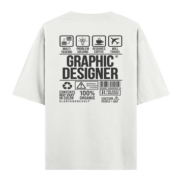 Graphic Designer - Oversize Tshirt