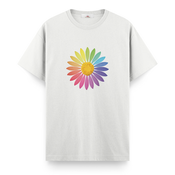 Rainbow Daisy - Regular Tshirt