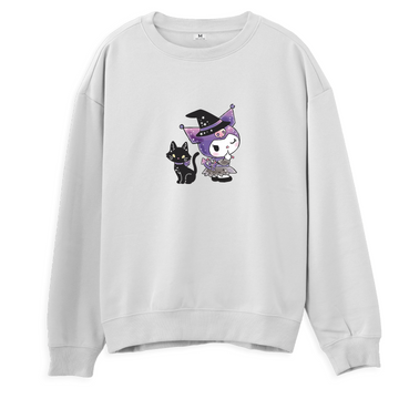 Kuromi and Cat - Sweatshirt -Regular