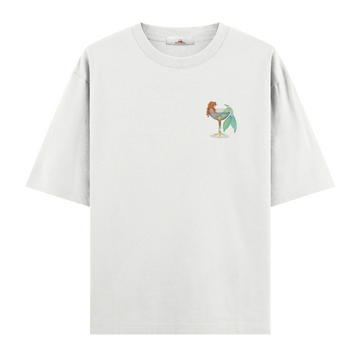 Mermaid İn The Cup - Oversize Tshirt