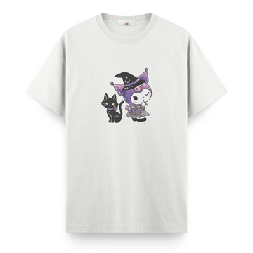 Kuromi And Cat - Regular Tshirt