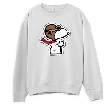 Snoopy Pilot - Sweatshirt -Regular Outlet