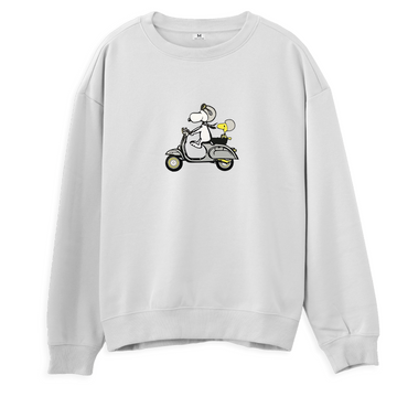 Snoopy and Bird - Sweatshirt -Regular Outlet