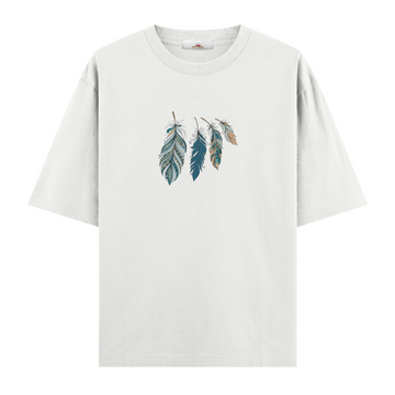 Four Featrher - Oversize Tshirt