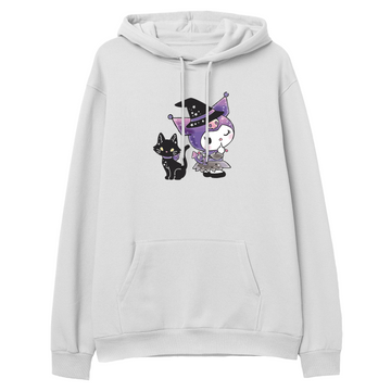 Kuromi and Cat - Hoodie - Regular
