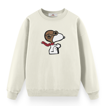 Snoopy Pilot - Premium Çocuk Sweatshirt