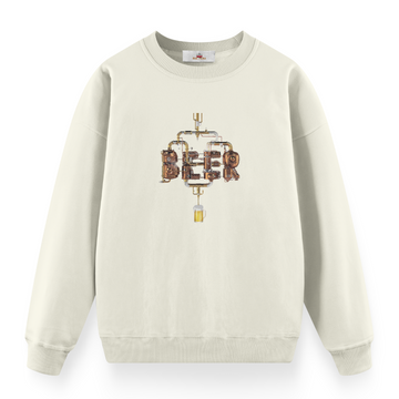 Beer Machine - Premium Oversize Sweatshirt