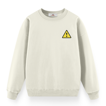 Caution - Premium Oversize Sweatshirt