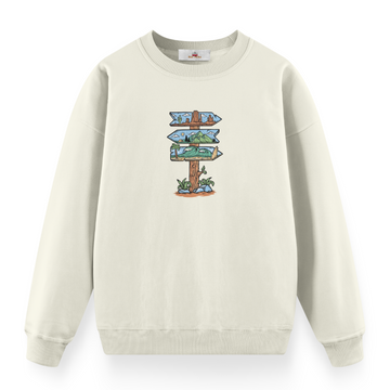 Sign Board - Premium Çocuk Sweatshirt