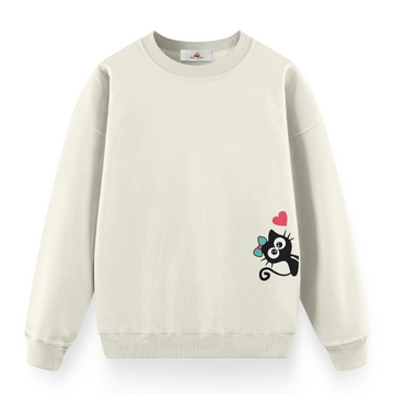 Black Cat - Premium Oversize Sweatshirt