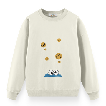 Cookie Monster Child - Premium Çocuk Sweatshirt
