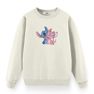 Stitch and Angel - Premium Çocuk Sweatshirt