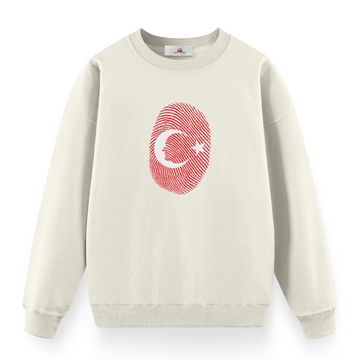 Bayrak İzi - Premium Oversize Sweatshirt