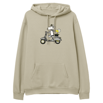 Snoopy and Bird - Hoodie - Regular Outlet