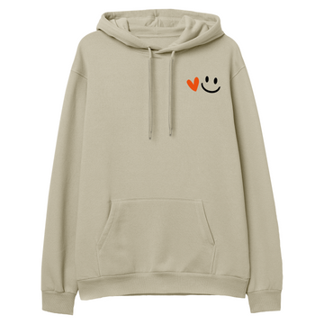 Smile Heart - Hoodie - Regular Outlet