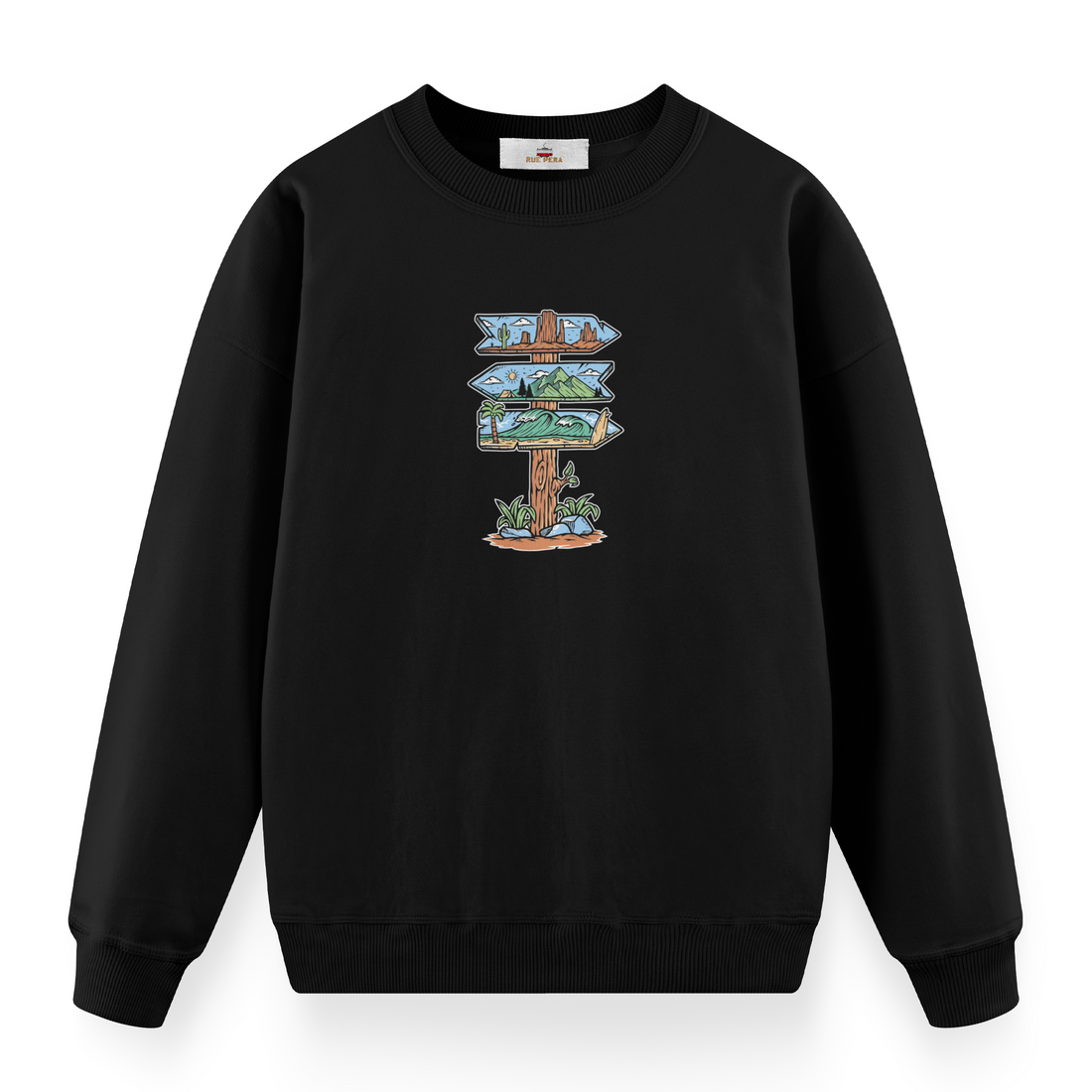 Sign Board - Premium Oversize Sweatshirt