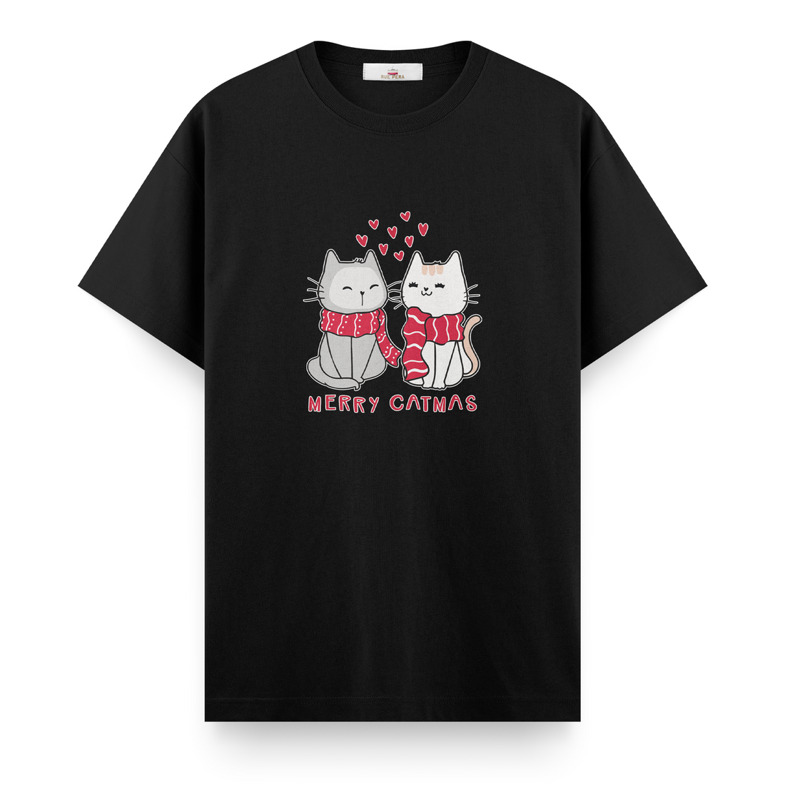 Merry Catmas - Çocuk Tshirt