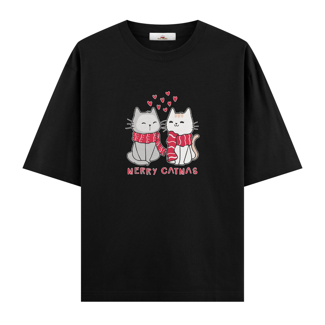 Merry Catmas - Oversize Tshirt