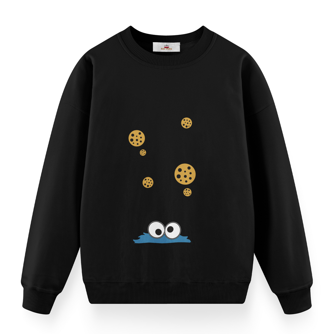 Cookie Monster Child - Premium Çocuk Sweatshirt