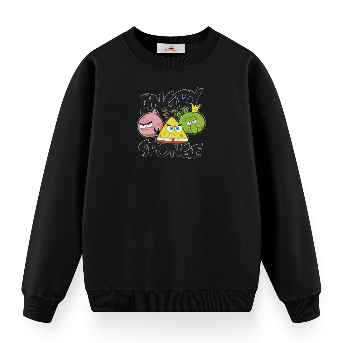 Angry Sponge - Premium Çocuk Sweatshirt
