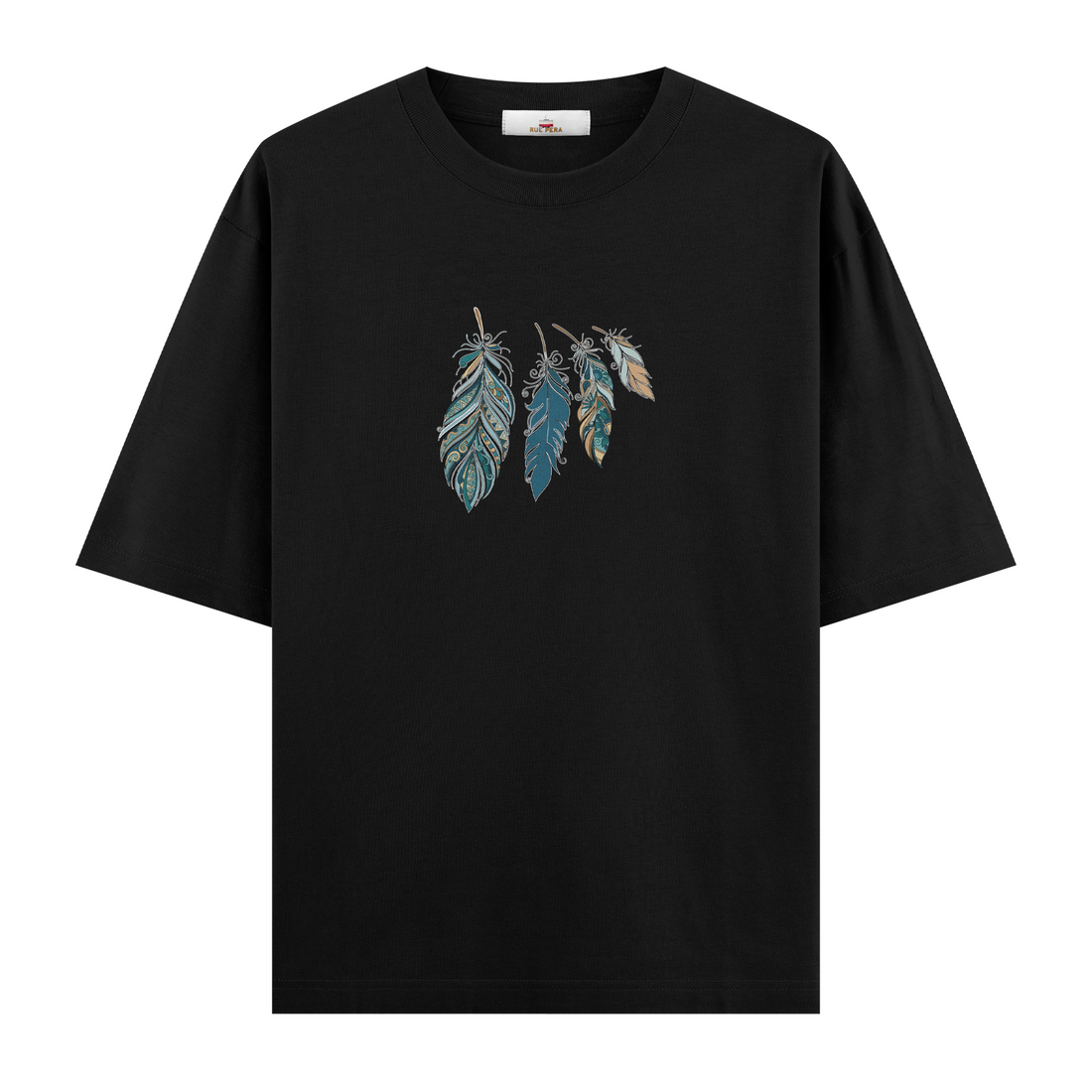 Four Featrher - Oversize Tshirt