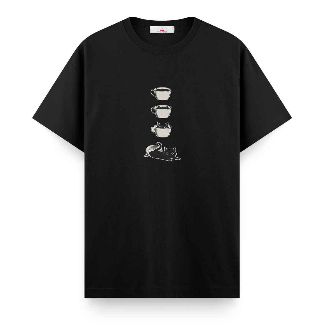 Coffee And Cat - Regular Tshirt
