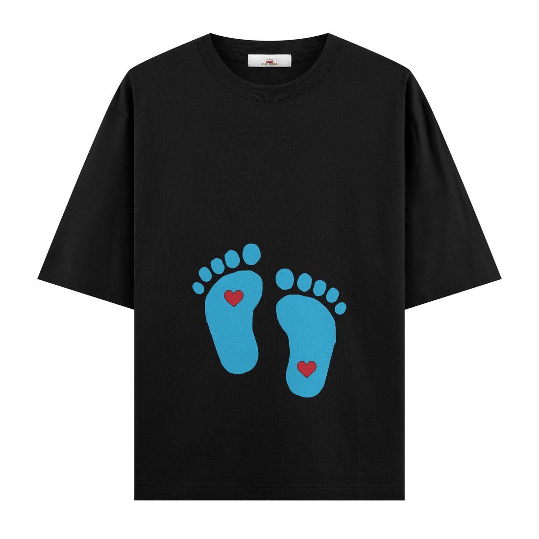 Baby Feets Boy - Hamile Oversize Tshirt
