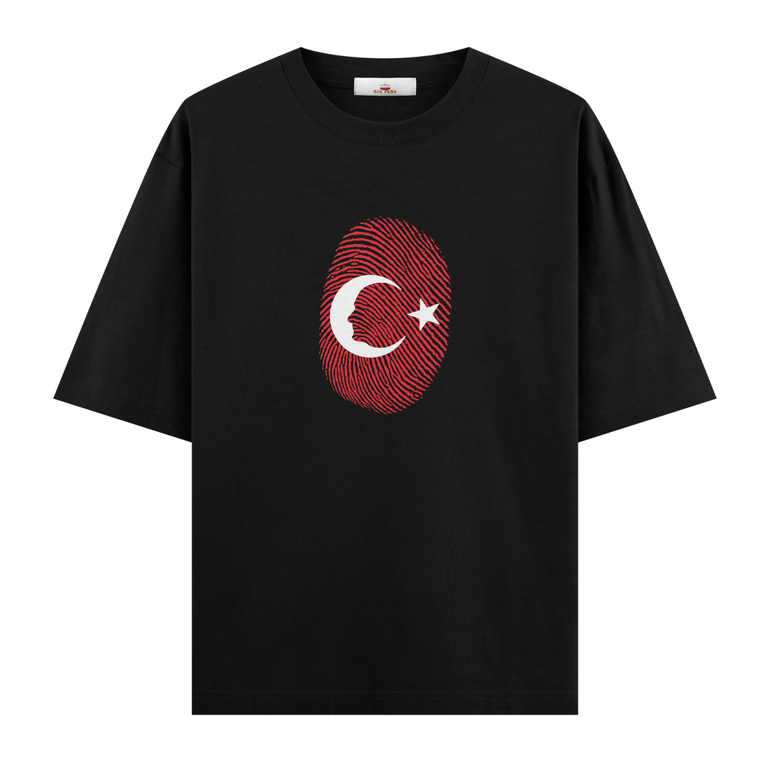 Bayrak İzi - Oversize Tshirt