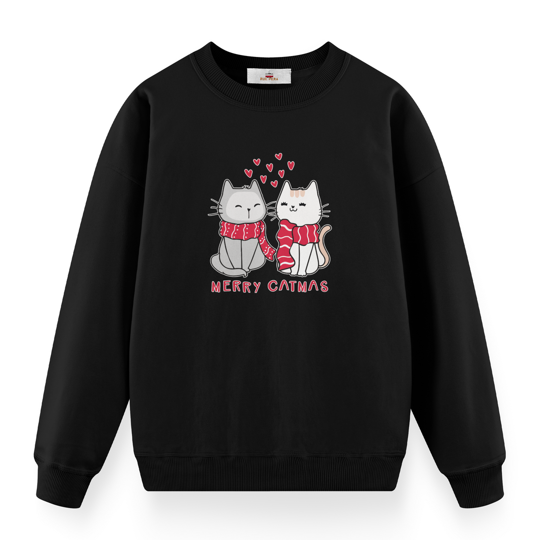 Merry Catmas - Premium Çocuk Sweatshirt