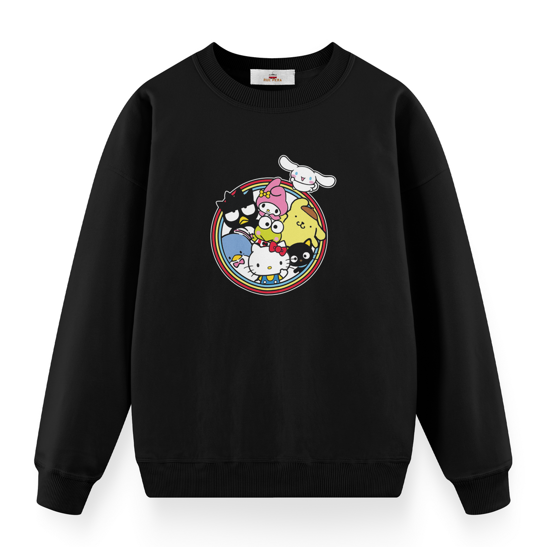 Hello Kitty Circle - Premium Çocuk Sweatshirt