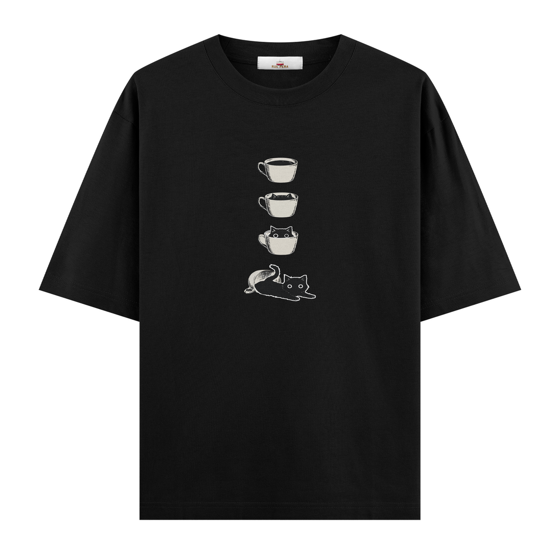 Coffee Cat - Oversize Tshirt