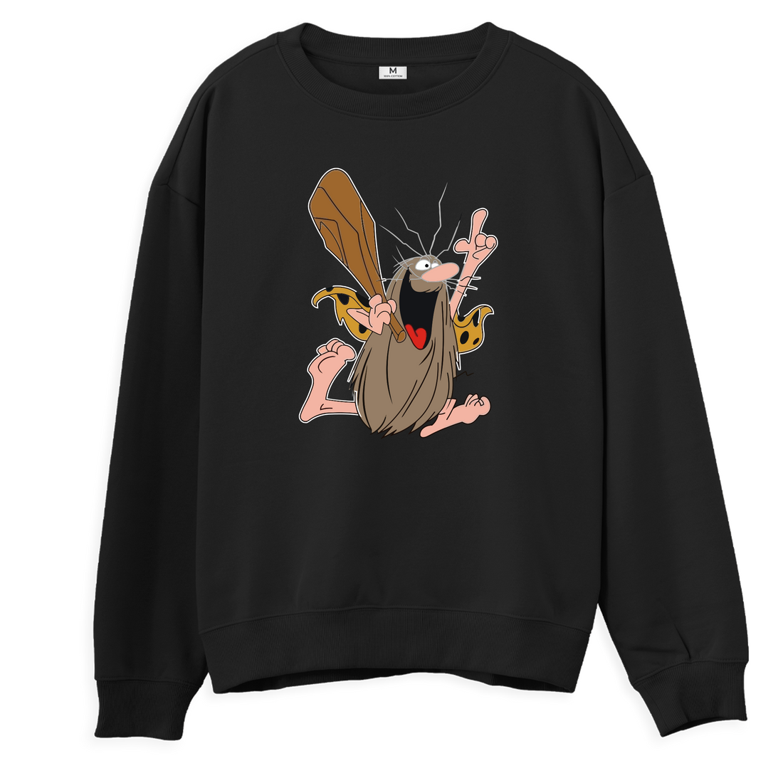 Captain Cave Man - Sweatshirt -Regular