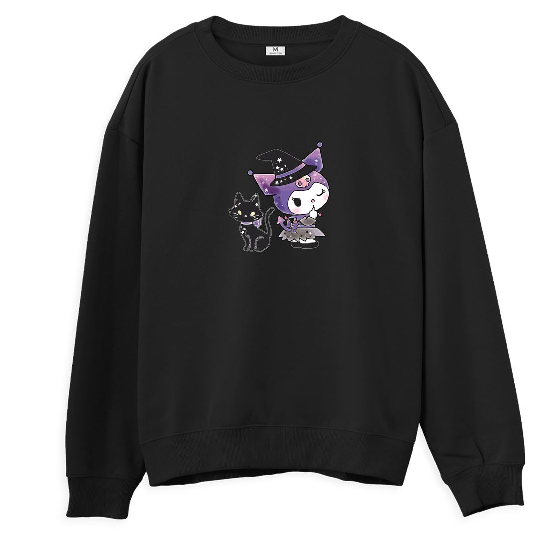 Kuromi and Cat - Sweatshirt -Regular