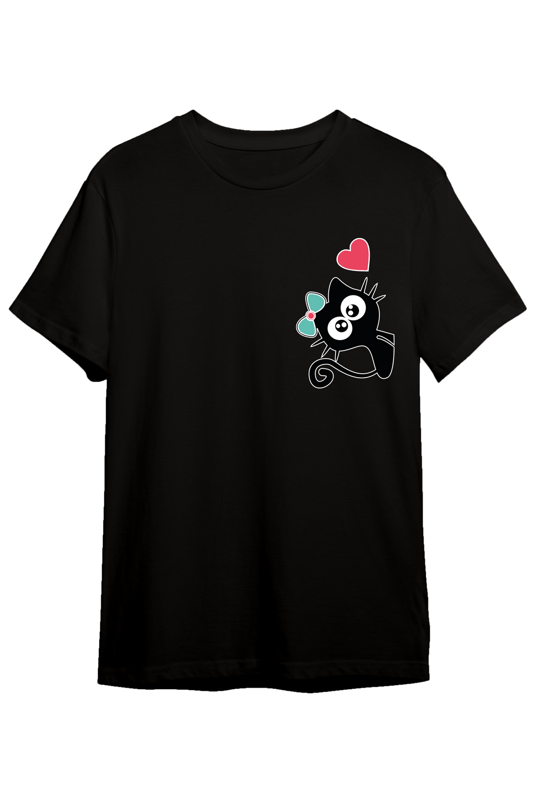 Black Cat - Çocuk Tshirt