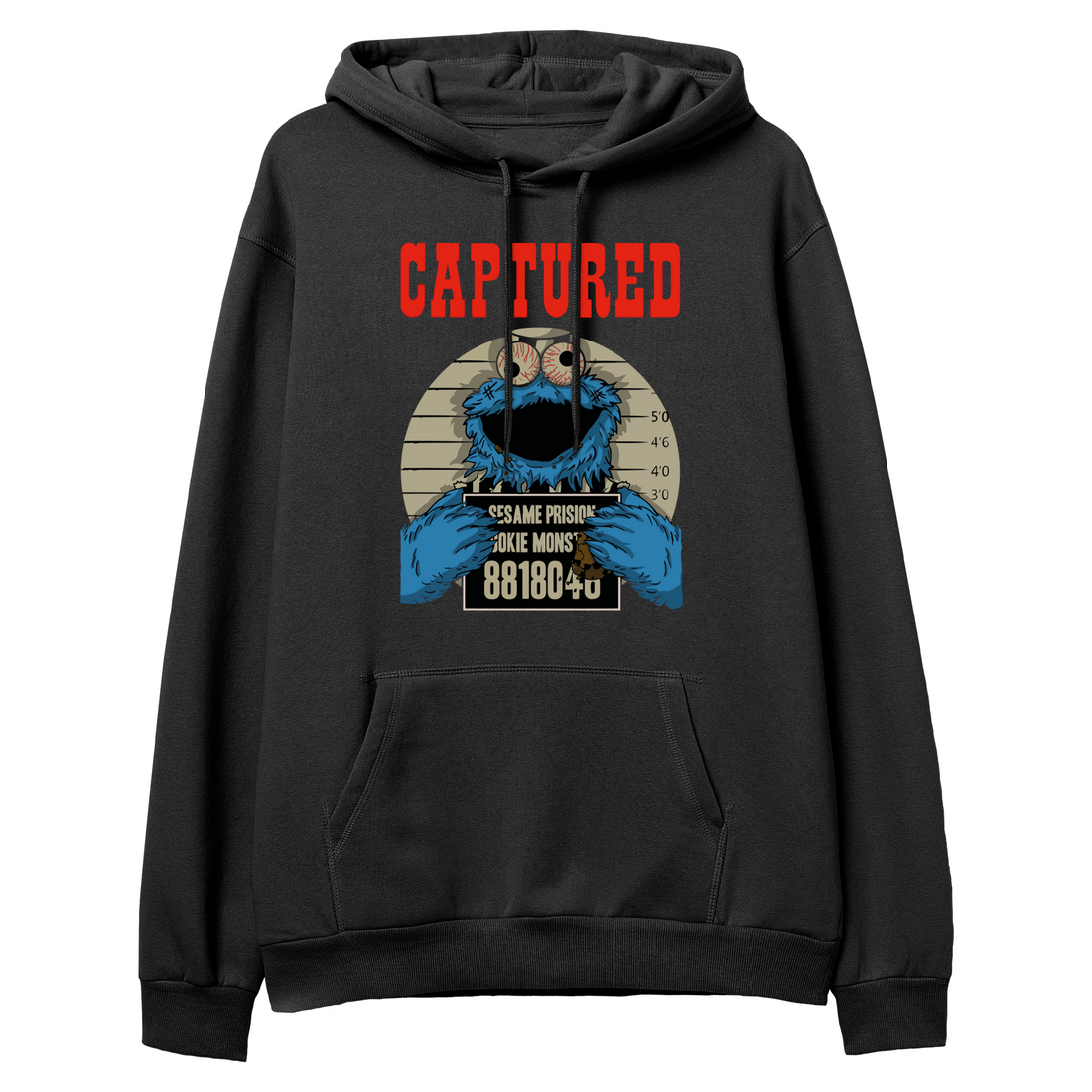 Cookie Monster - Hoodie - Regular