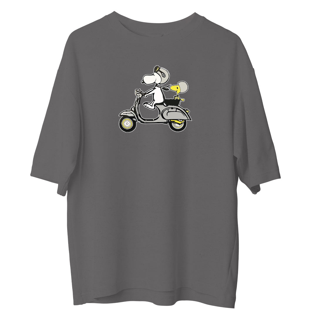 Snoopy and Bird - Oversize Tshirt Outlet