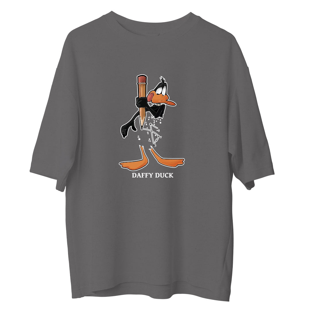 Daffy Duck Line - Oversize Tshirt Outlet