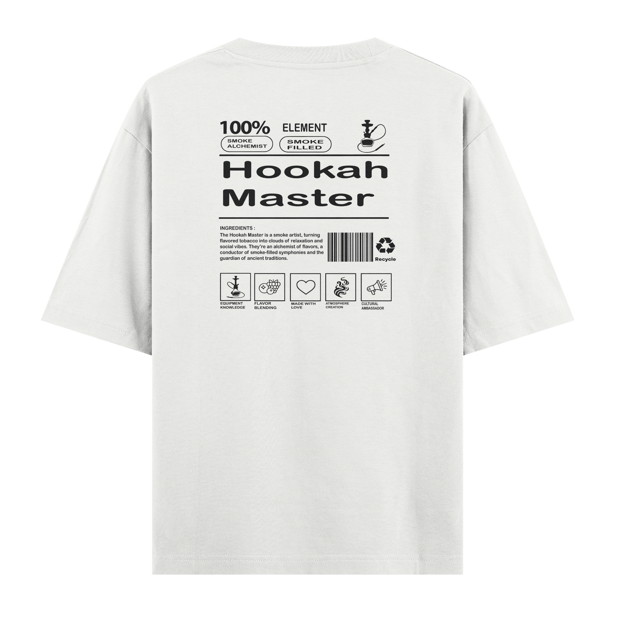 Hookah Master - Oversize Tshirt