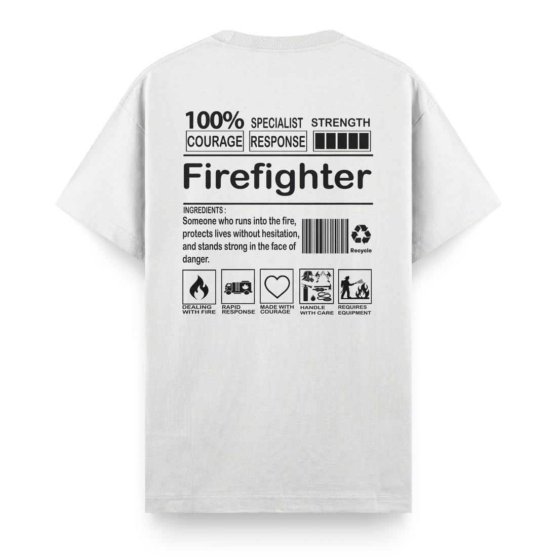 Firefighter - Çocuk Tshirt
