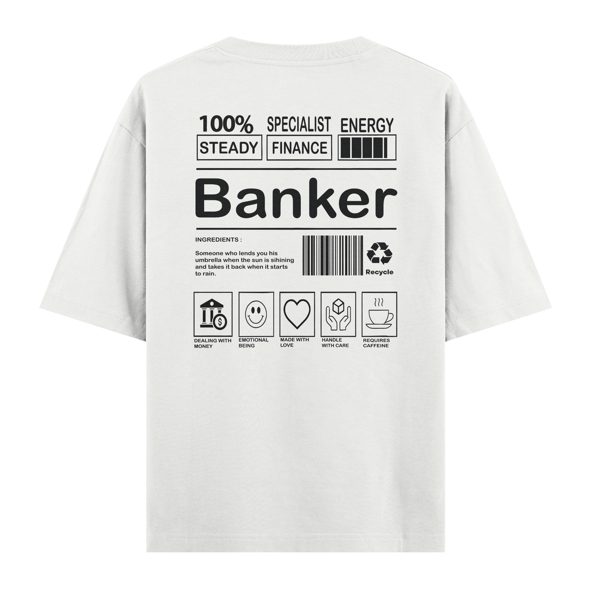 Banker - Oversize Tshirt