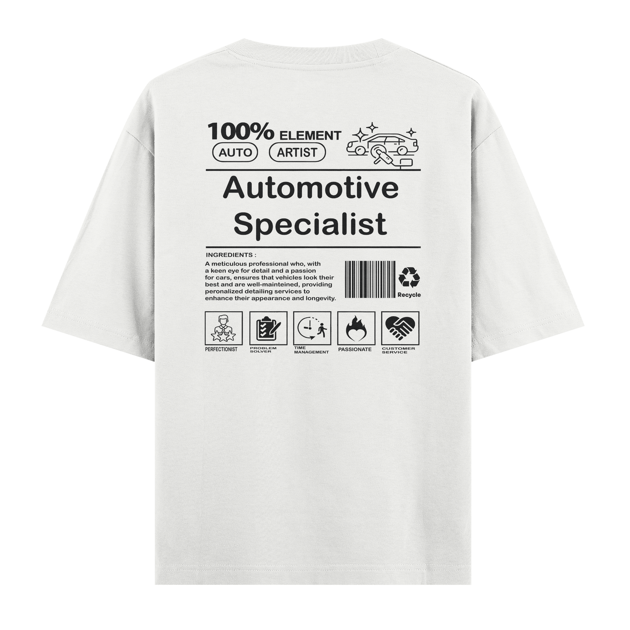 Automotive Specialist  - Oversize Tshirt