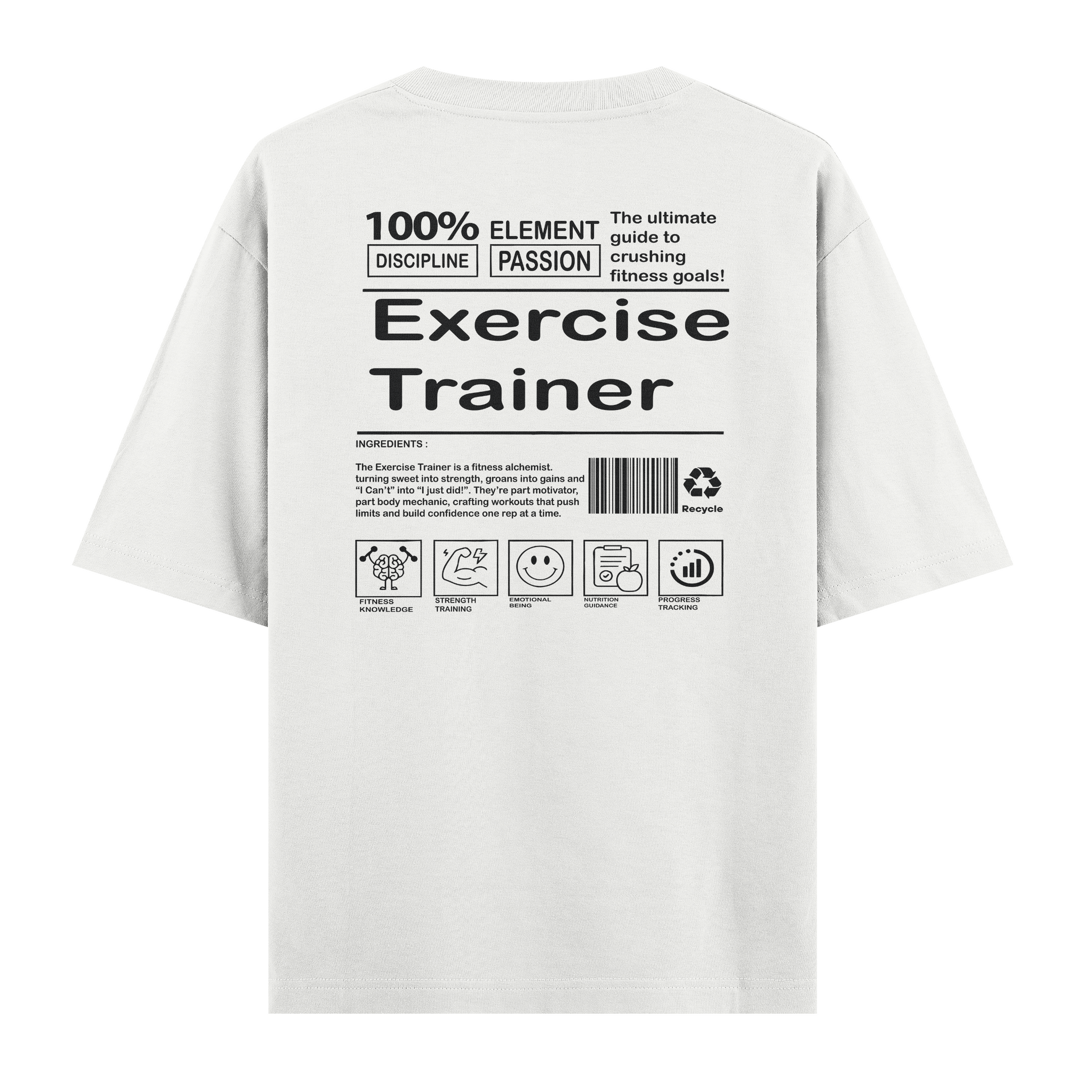 Exercise Trainer - Oversize Tshirt