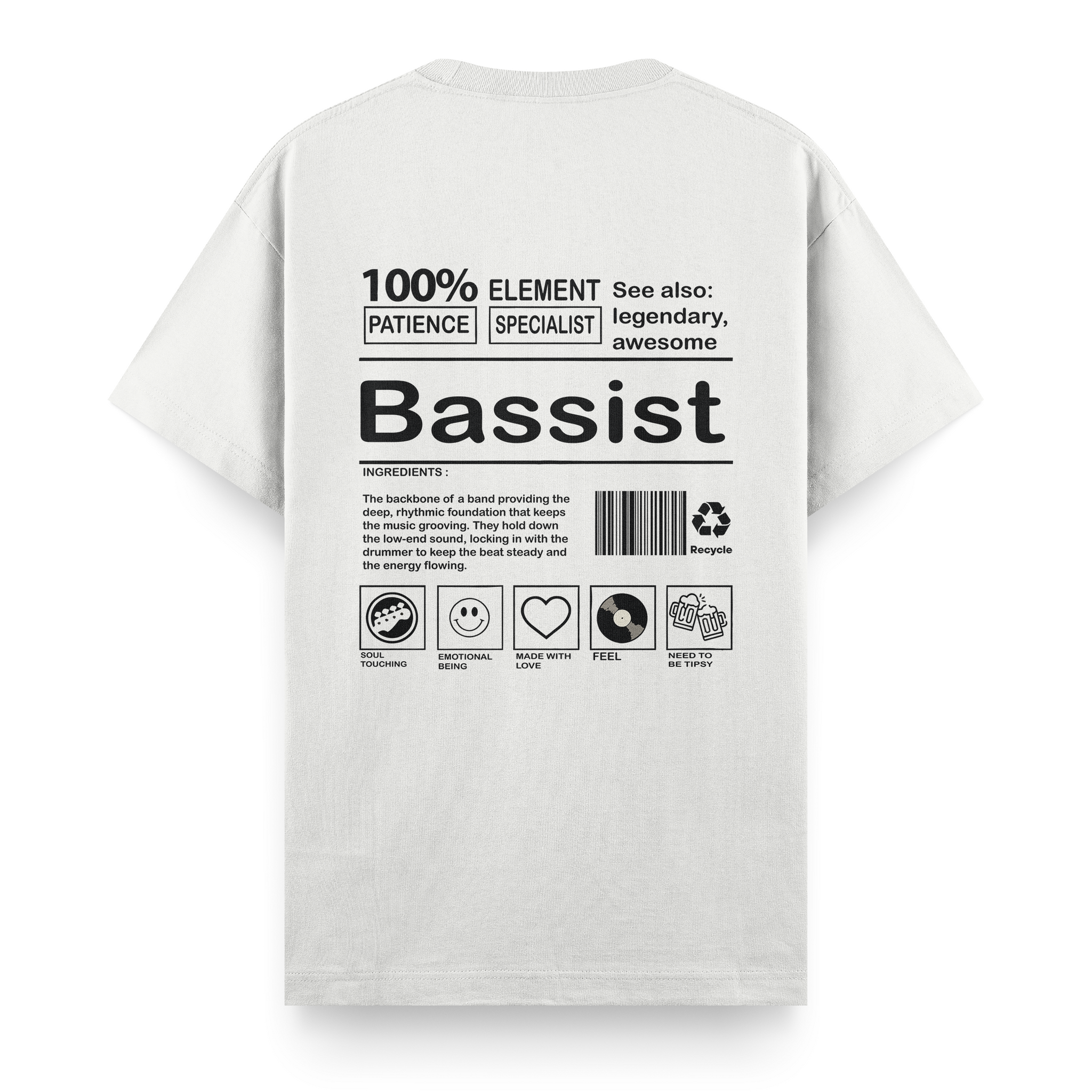 Bassist - Regular Tshirt