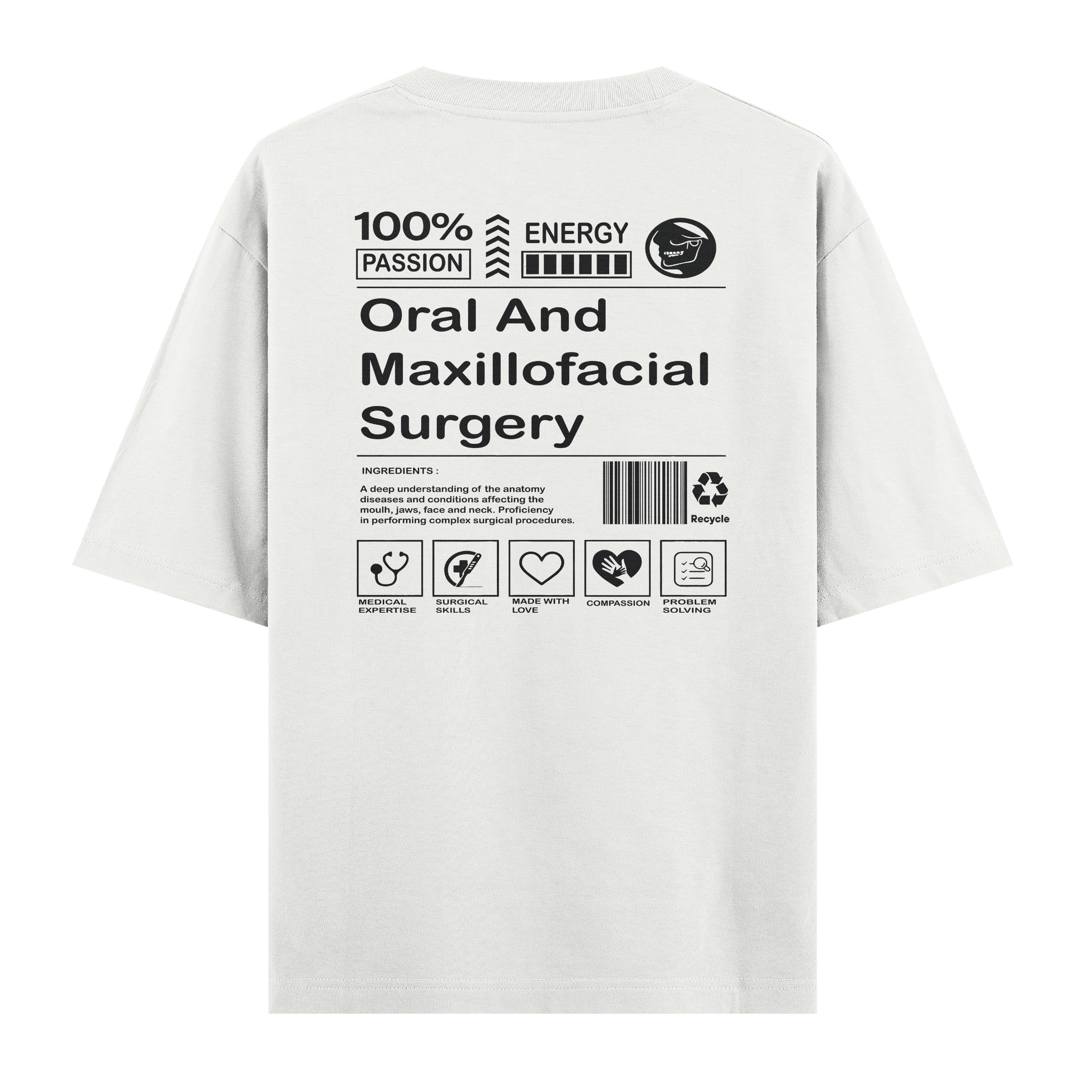 Oral and Maxillofacial  - Oversize Tshirt