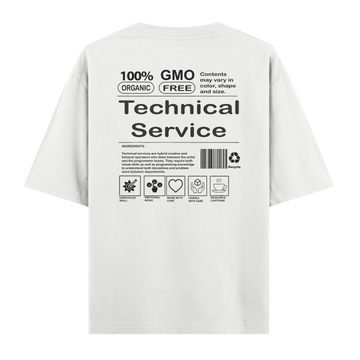 Technical Service - Oversize Tshirt