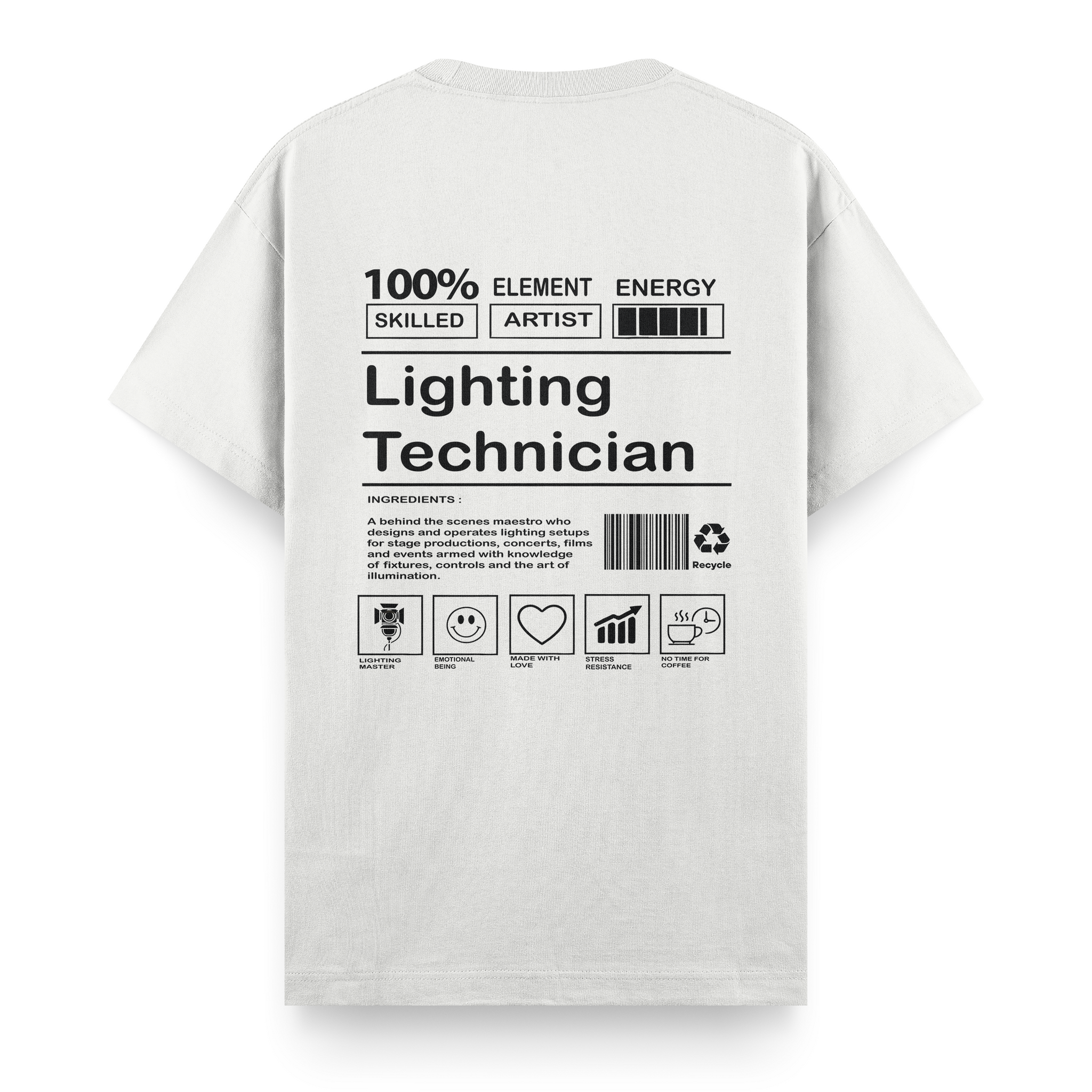 Lighting Technician - Regular Tshirt
