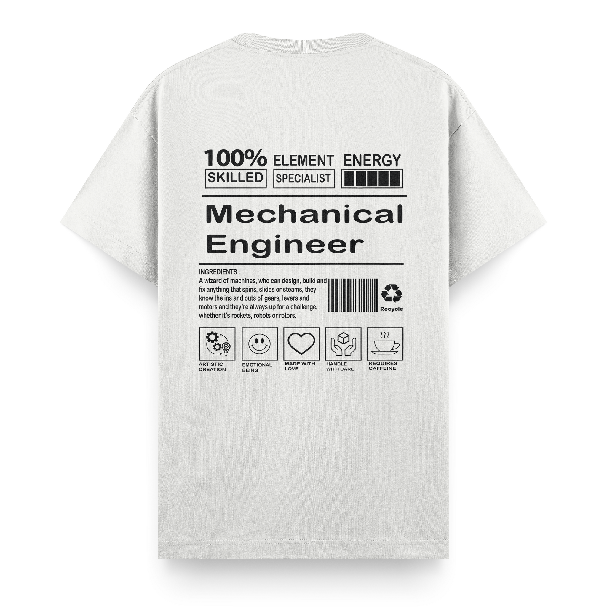 Mechanical Engineer - Regular Tshirt