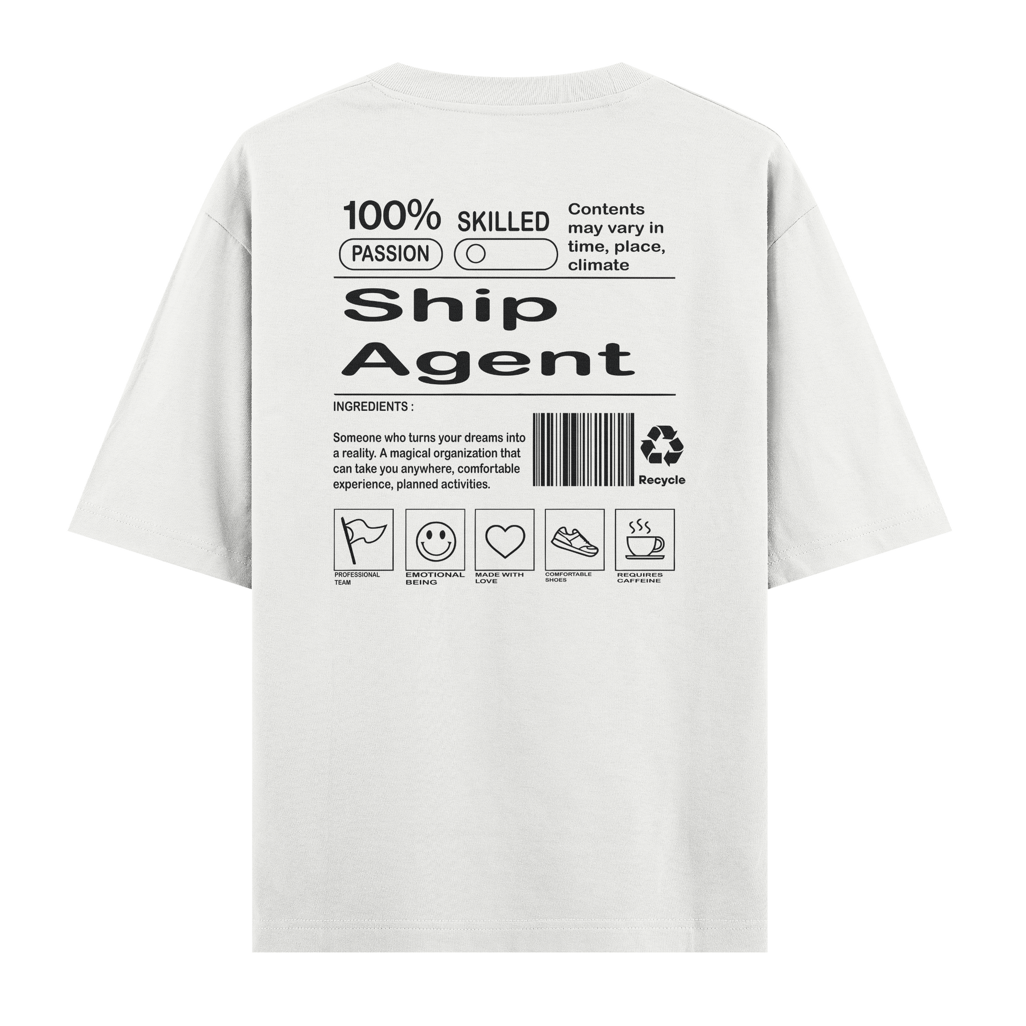 Ship Agent - Oversize Tshirt
