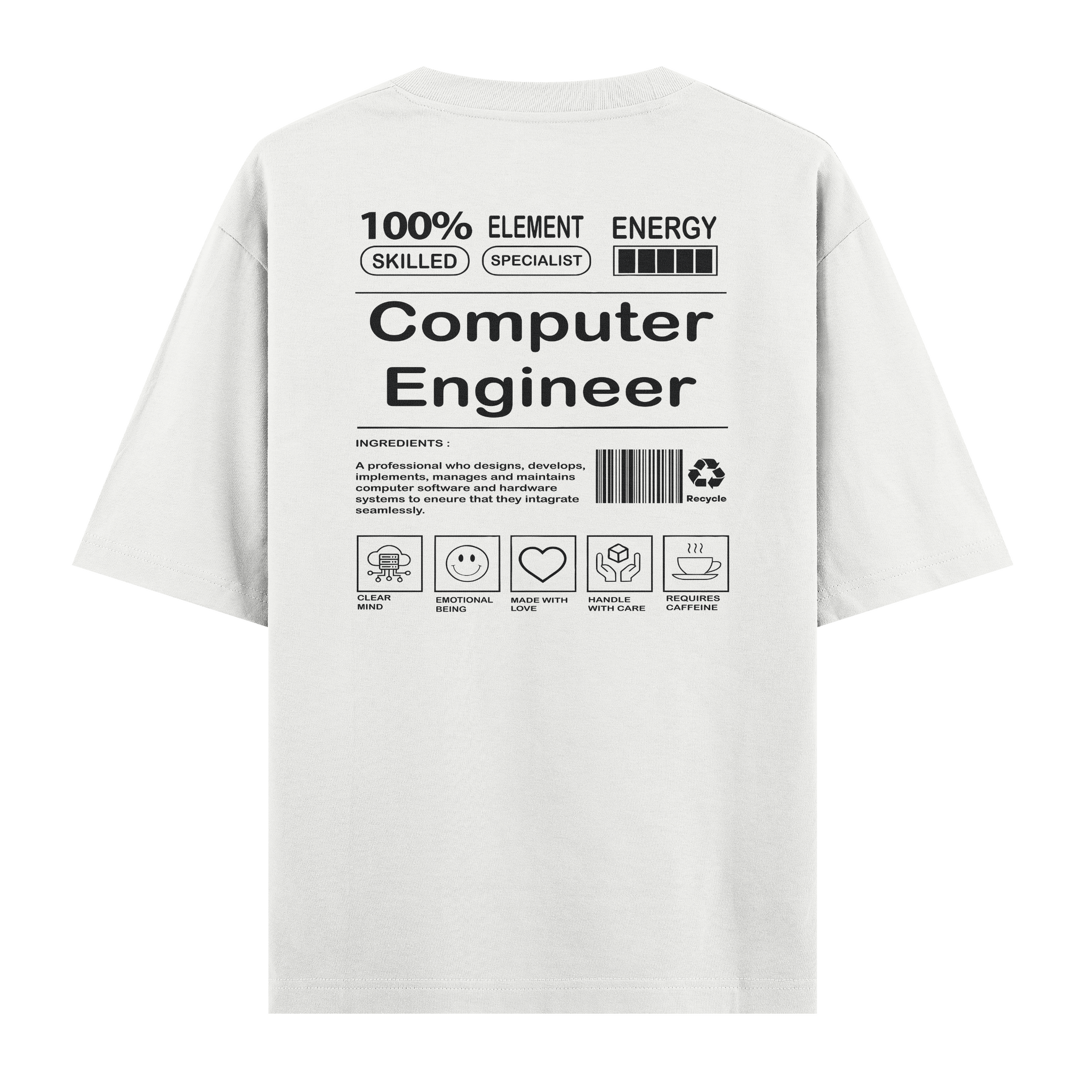 Computer Engineer - Oversize Tshirt